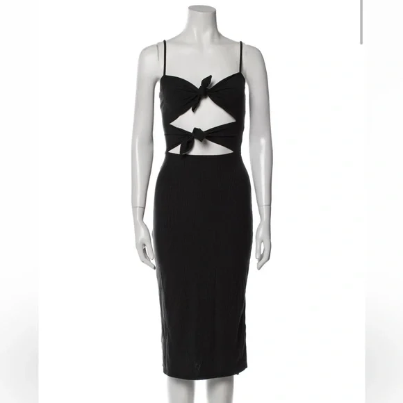 Reformation Ibiza Cutout Midi Dress - Picture 2 of 5